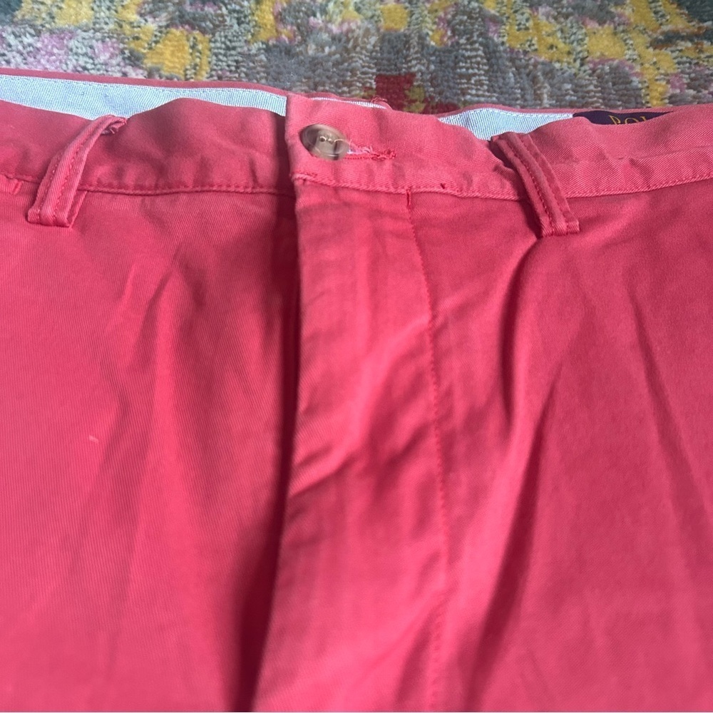 Polo Ralph Lauren Relaxed Fit Surplus Shorts- Nantucket Red Size 34 - Picture 4 of 9